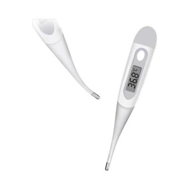Imagem de Termômetro Digital para Adultos e Crianças - Ponta Flexível e Medição 