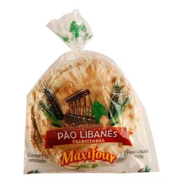 Imagem de Kit 2 Unidades Pão Libanês Maxifour 650g.