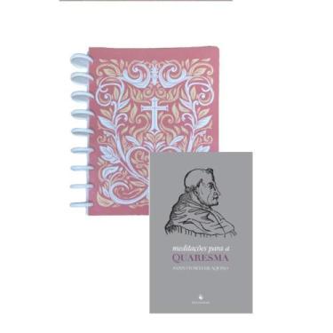 Imagem de Kit Planner da Quaresma Santo Tomás de Aquino- Capa Rosa - Neoplanner,