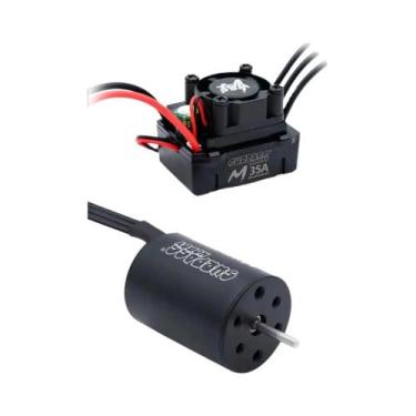 Imagem de Combo Motor Sem Escova à Prova d'Água M2430/2435/2440 com ESC M35A par