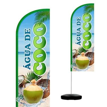 Imagem de Wind Banner Completo 2,10m Água De Coco