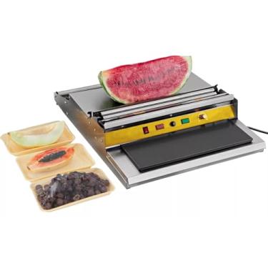 Imagem de Máquina Seladora Embalagem P/Alimentos Aplicadora Filme PVC