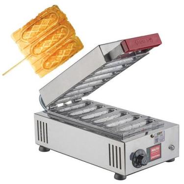 Imagem de Máquina De Crepe Palito Elétrica 6 Cavidades Malta