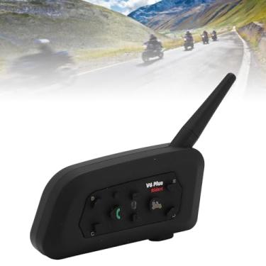 Imagem de Diyeeni V6 Plus Intercom, Fone de Capacete à Prova de água Sem Fio de 1200m Com 5.1, para Reprodução de Música, para Passeios de Equipe ou Atividades Ao Ar Livre