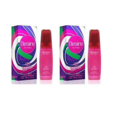 Imagem de Perfume Feminino Giverny Desire Pour Femme Eau De Parfum 30ml Kit 2 Un