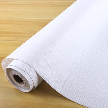 Imagem de Forro de prateleira para armários de cozinha 50 cm de largura x 5 m, forro de gaveta não adesivo, impermeável, à prova de óleo, papel antiderrapante para gavetas, geladeira, despensa, quarto, armário