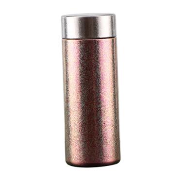 Imagem de Llazsybz Caneca Térmica para água 200ml Caneca de Café Presentes para Amigos E Pais, Roxo