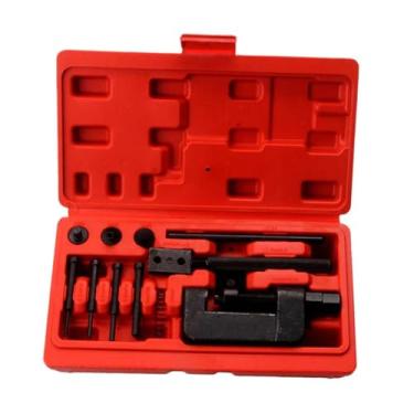 Imagem de Generic Kit de ferramentas para freio de corrente, remoção de elos de corrente com estojo de transporte, ferramenta de rebite para reparo de correntes