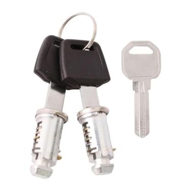 Imagem de MotiveTech Trava de Teto com Núcleo Fixo E Chave, Travas Removíveis para Bagageiros, Acessórios para Bagageiros de Esqui, Travessas E Bagageiros de Caiaque, Tipo C