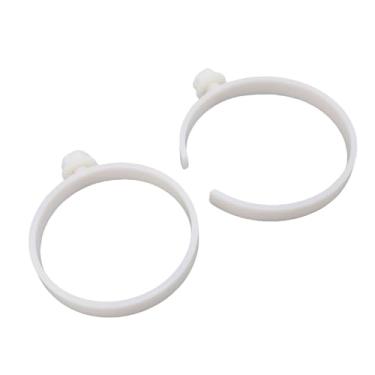 Imagem de Fafeicy Acessório de Suporte para Bebidas de Praia, Porta -copos Portátil para Sacolas de Praia, Segura Garrafas de água e Latas para Viajar, Piqueniques e Aventuras Ao Ar Livre (Branco)