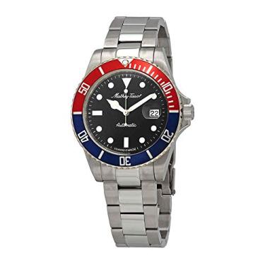 Imagem de Relógio Masculino Mathey-Tissot Mathem Vintage Mostrador Preto Automático Pepsi Bezel H9010ATR