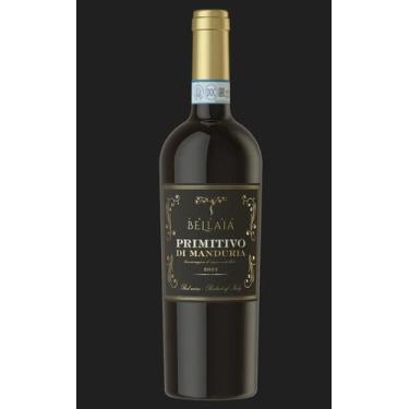 Imagem de Vinho Tinto Italiano Primitivo di Manduria Bellaia 750 ml - Castellani