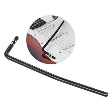Imagem de LANRU Alavanca de manivela de barra Whammy estilo inserção direta tremolo tremolo para guitarra elétrica Ibanez ponte tremolo inserção diâmetro da peça 6 mm preto