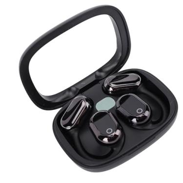 Imagem de Zopsc Bluetooth EDR AI Tradução Earbuds Tempo Real, 140 Idiomas Tradutor Earhook Earbuds Headphones Com Estojo De Carregamento, Cancelamento De Ruído, 3 Modos De Tradução (Preto)