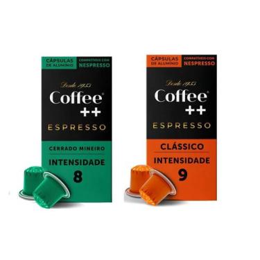 Imagem de Cápsulas de Café Coffee Mais, compatível com Nespresso, Clássico e Cer