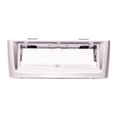 Imagem de Moldura Expex 1 Din Punto Linea 2008 Até 2012 Prata Epx 085