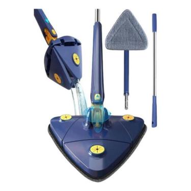 Imagem de Mop Esfregrao Rodo Magico Triangular Giratorio Com Refil