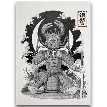 Imagem de Fantasy North - Heike's Revenge - Série Yokai com tinta japonesa - 100 capas de cartas TCG foscas texturizadas - Serve para Pokémon Magic MTG Commander e outros jogos de cartas - Capas de baralho