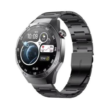 Imagem de Relógio Inteligente Masculino 5 pro 2025 Tela HD AMOLED GPS Monitor De