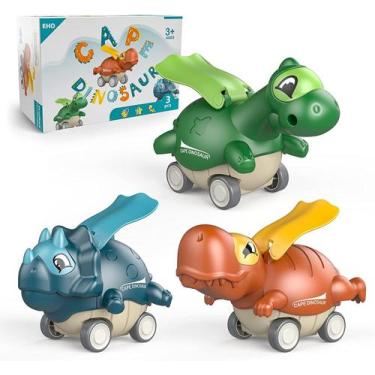 Imagem de Brinquedos de dinossauro para meninos de 1 a 4 anos, carros de brinque