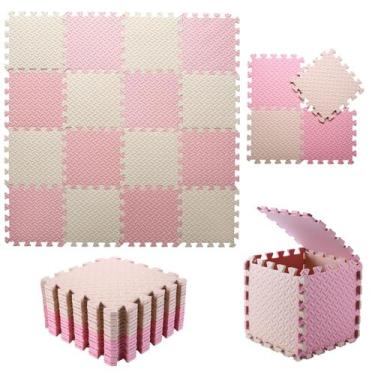 Imagem de Tapete de jogo de espuma Tamiplay com 0,4 cm de espessura, entrelaçado