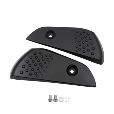 Imagem de YIJU Pedais de motocicleta, acessórios, reparo leve, substituição, conjunto, apoios de pés elegantes para Sprint 150, Preto