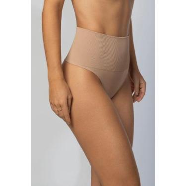 Imagem de Calcinha Cinta Redutora Loba Alta 41000 casapaula - Lupo, Natural, GG