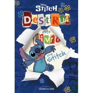 Imagem de Livro - Destrua este livro com Stitch