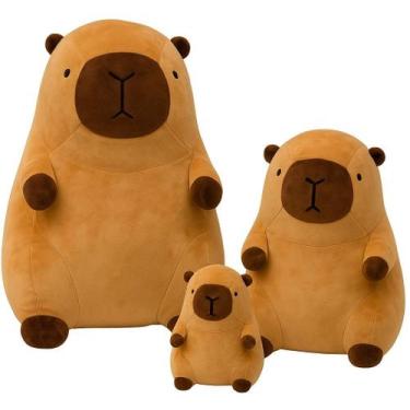 Imagem de Capivaras De Pelúcias Filó Vários Tamanhos Igual A Foto Antialérgica F