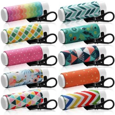 Imagem de Porta-chaves Lip Balm Holder, clipe compacto em pacote com 10 Sureio
