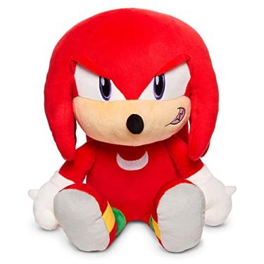 Imagem de Kidrobot Sonic The Hedgehog Knuckles 16 Inch HugMe Shake Action Vibrating Plush