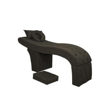 Imagem de Maca Estética Bela E Escada Para Extensão De Cílios Veludo - SOFA STOR