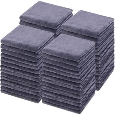 Imagem de Toalha Shimeyao, pacote com 50 unidades, absorvente de microfibra, 35x