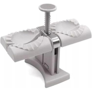 Imagem de Máquina para Fechar Pastel e Ravióli Duplo Premium – Molde Reforçado para Cozinha Doméstica e Profissional, Prensa Fácil e Resistente