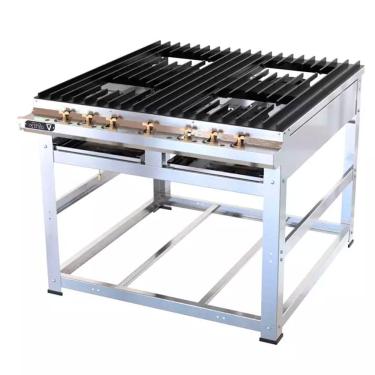 Imagem de Fogão Industrial 4 Bocas Venâncio Nova Era Com Espera Forno Nev22