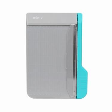 Imagem de Mimo Mini Guilhotina 15x22cm – Corte Reto e Preciso para Papel, Compacta e Portátil