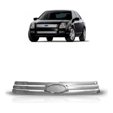 Imagem de Grade Radiador Fusion 2009 Cromado Especifico - Rf