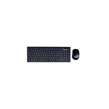 Imagem de Kit Teclado e Mouse Sem Fio MAXPRINT, Teclas slim, Mouse 1500DPI, Preto - 60000157