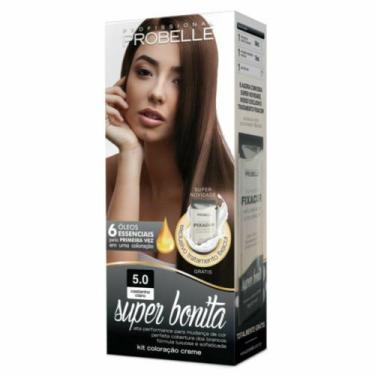 Imagem de Coloração Super Bonita Castanho Claro 5.0 Probelle 50G