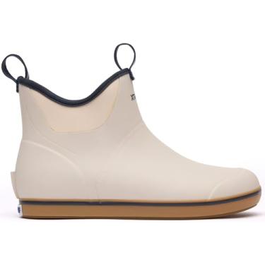 Imagem de Xtratuf Bota masculina de cano curto de 15 cm, azul marfim, tamanho 14(M)