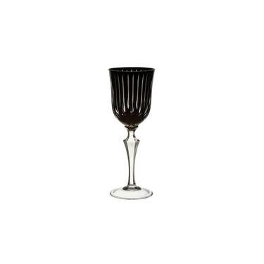 Imagem de Taça para vinho branco em cristal Strauss Overlay 237.103.150 310ml preta