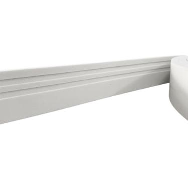 Imagem de Rodapé Eva Adesivo Flexível Boracéia 5cmx1cm 20 Metros - Branco