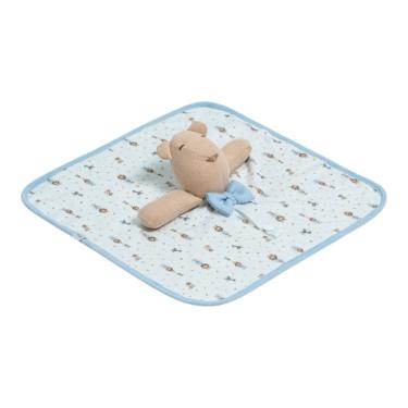 Imagem de Naninha Bebê Urso Menino Amigos no Safari Azul - Hug