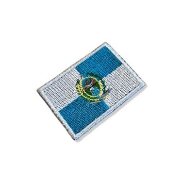 Imagem de BE0136-016 Bandeira Rio de Janeiro Patch Bordado 5,7×3,8cm (A) Termo adesivo ou costura)