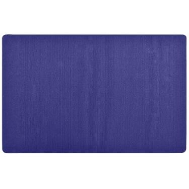 Imagem de TSENQUE Tapete de porta azul meia-noite personalizado, entrada externa, tapete de sapato, impermeável, tapetes de cozinha, antiderrapante, lavável, 81 cm x 50 cm