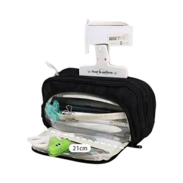 Imagem de Estojo De Lápis De Grande Capacidade, Bolsa De Canetas Portátil, Neces