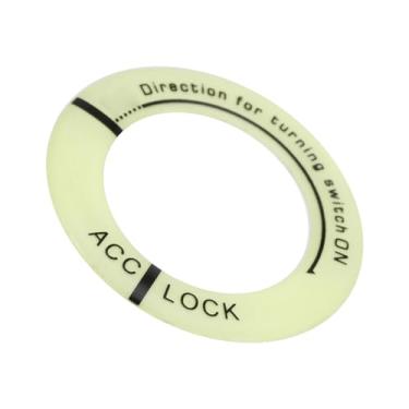 Imagem de Generic Capa de Chaveiro do Interruptor de Ignição Luminosa Universal para Carro Motocicleta Luz Noturna Fluorescente Decorativa para Qualquer Pessoa Material: Epóxi, Verde (caracteres pretos de luz