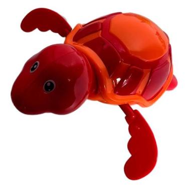 Imagem de Brinquedo De Banho Divertido - Tartaruga - Frogtoys, Tartaruga vermelh
