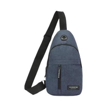 Imagem de Bolsa De Ombro Masculina Estilosa Em Tecido Oxford, Bolsa Transversal 