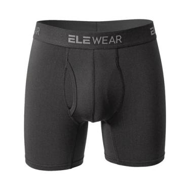 Imagem de Cueca Boxer Masculina plus Size Respirável Com Abertura, Boxers Fashio